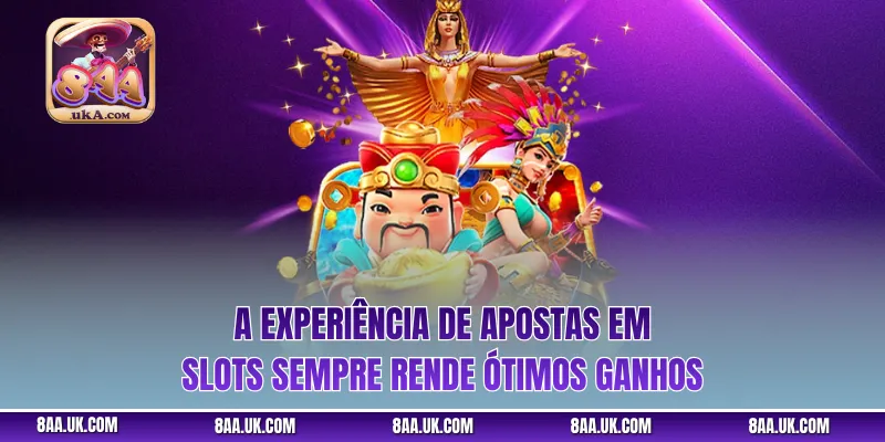 A experiência de apostas em slots sempre rende ótimos ganhos