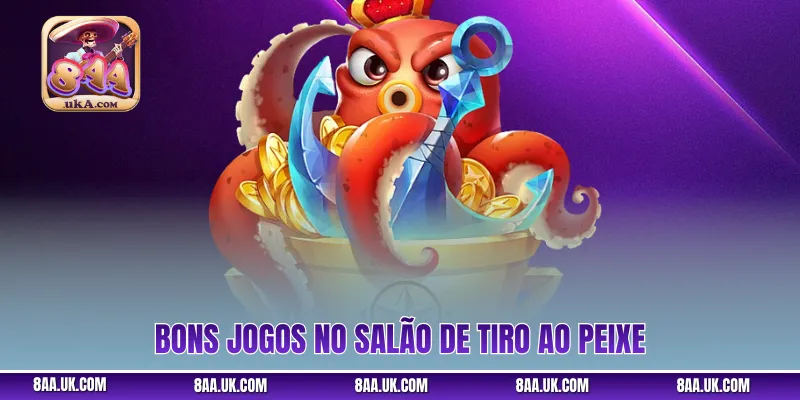 Bons jogos no salão de tiro ao peixe