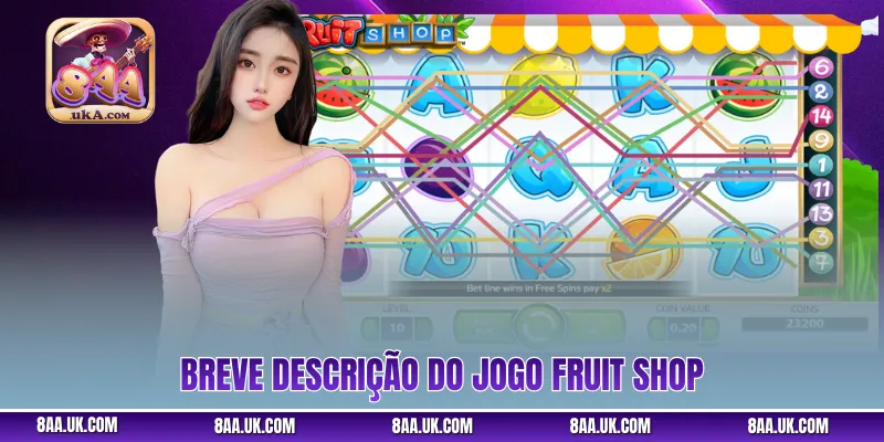 Breve descrição do jogo Fruit Shop